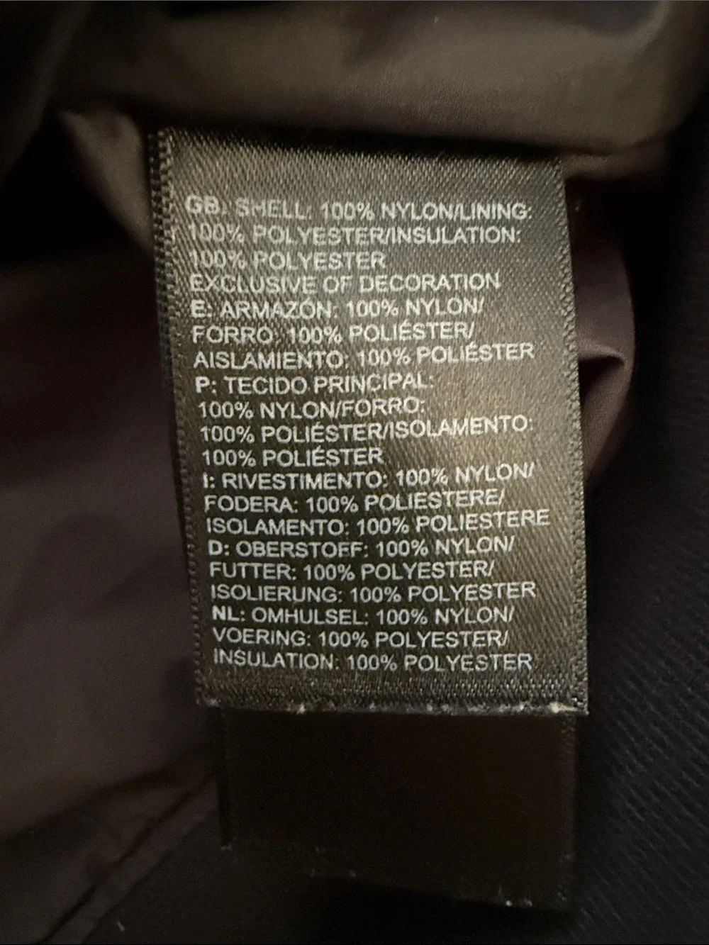 The North Face lightweight insulated